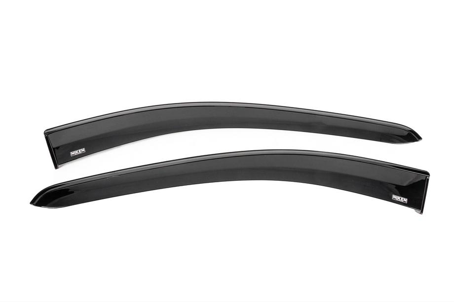 Ford Connect 2021– Winddeflectors met zwarte sierlijst Niken Luxury (4 stuks) Image