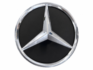 Mercedes ML W164 2005–2011 Voorembleem met glanzende behuizing (18,4 cm) foto 1