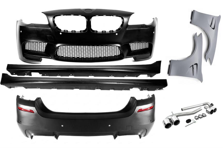 BMW 5 Serie F10/F11 2010–2016 Bodykit met spatborden V2 (M5 Power) Foto 1