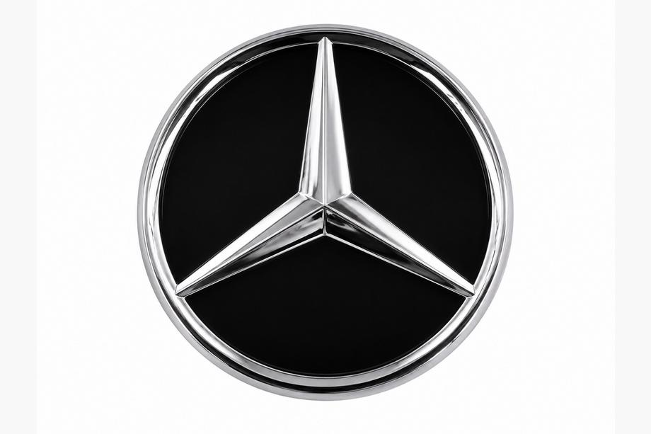 Mercedes G-klasse W463 1990–2018 Frontembleem onder glas (voor facelift) Image