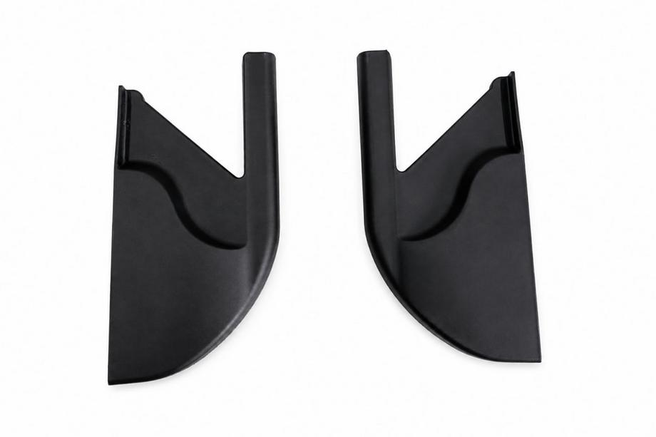 Eindkap voor side steps Black Line (kunststof) Achter rechts (passagierszijde) Image