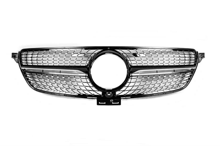 Mercedes GLE/ML-klasse W166 2011–2018 B-keus tuning grille Diamond Black (GLE) Image
