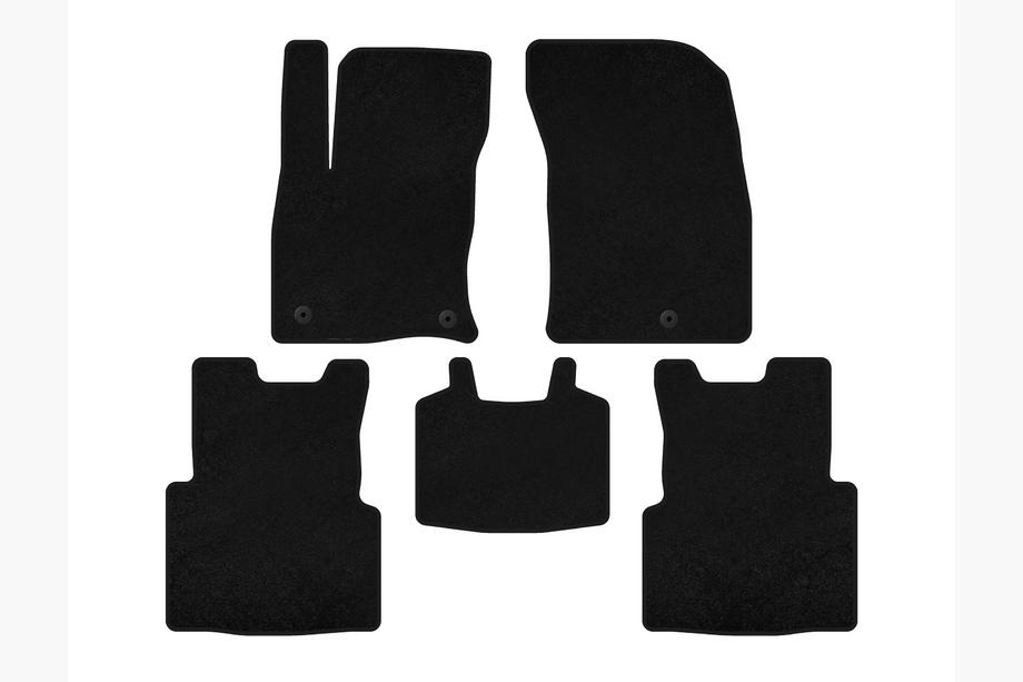 Ford Kuga/Escape 2019– Deluxe textielen automatten (voor Escape, zwart) Image