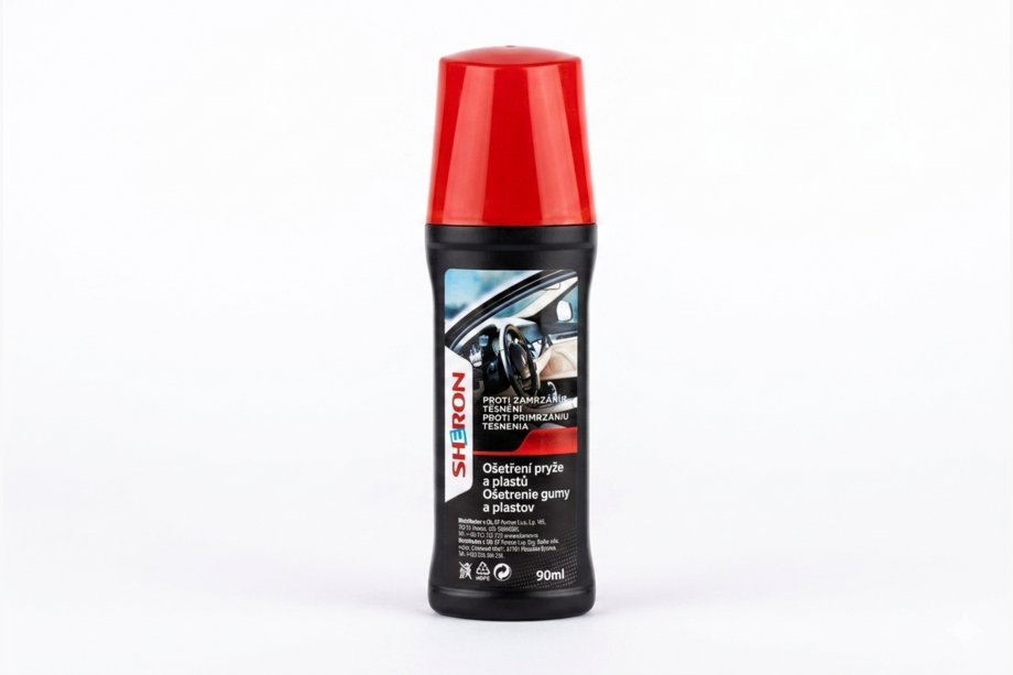 Onderhoudsmiddel voor rubber en kunststof 90 ml Foto 1