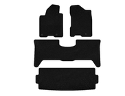 Nissan Armada 2003–2015 Textiele automatten Deluxe (3 rijen, 2003-2008, zwart) foto 1