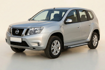 Nissan Terrano 2014– Side steps Allmond Grey (set van 2, aluminium) foto 1
