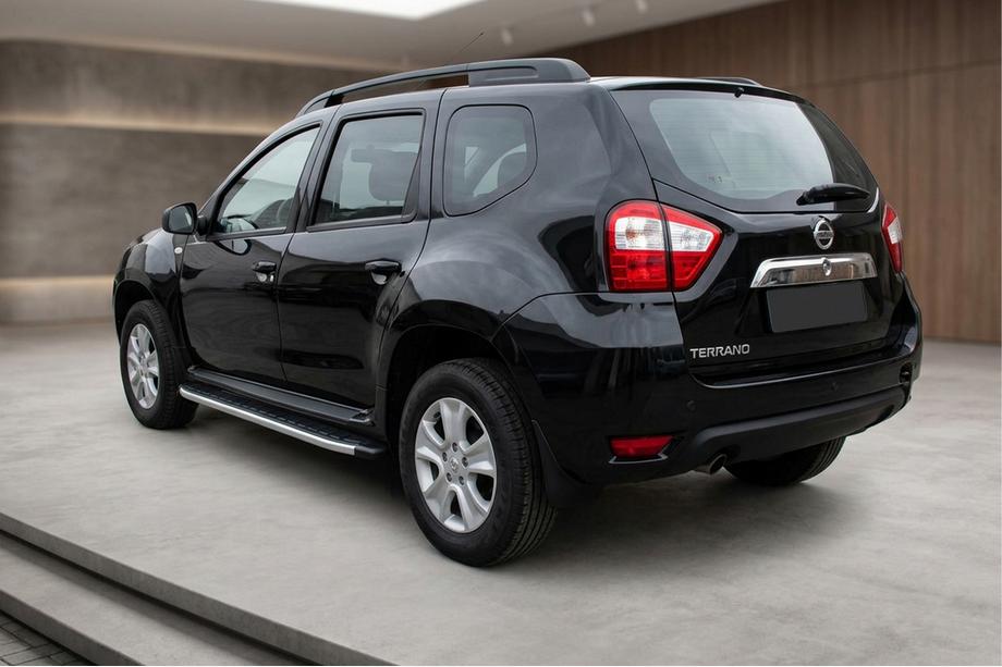 Nissan Terrano 2014– Fullmond side steps (2 stuks, aluminium) Image
