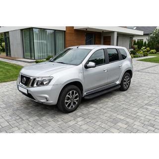 Tayga Black zijtreden (set van 2, aluminium) foto 1