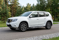 Nissan Terrano 2014– Sunrise side steps (set van 2, aluminium) foto 1