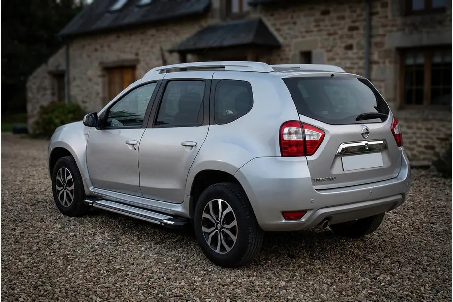 Nissan Terrano 2014– Rainbow zijtreden (set van 2, aluminium) Image