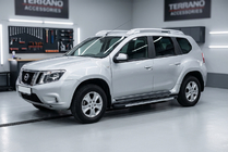 Nissan Terrano 2014– Duru side steps (2 stuks, aluminium) foto 1