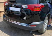 Toyota Rav 4 2013–2018 OmsaLine kofferbakrand (RVS) (2013-2016) foto 1