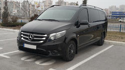Mercedes Vito/V-klasse W447 2014– Grille sierlijsten 2014-2020 (5-delig, RVS) foto 4