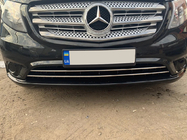 Mercedes Vito/V-klasse W447 2014– Afdeklijsten voor bumperrooster (2-delig, RVS) foto 6