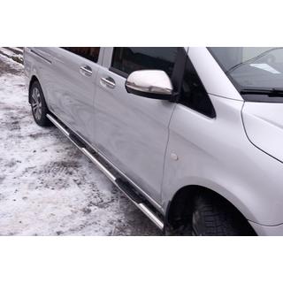 Chroom spiegelkappen (2 stuks) Mercedes Vito/V-klasse W447 2014– foto 4