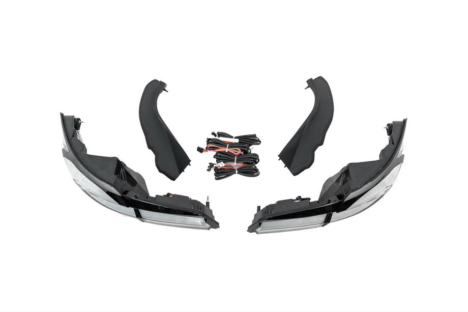 BMW 5 Serie F10/F11 2010–2016 Achterlichten (Black LCI design) Foto 4