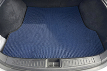 Tesla Model S 2012– Achterste kofferbakmat EVA (2012-2021, Blauw) foto 1