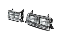 Toyota Land Cruiser 80 1990–1997 Set koplampen en grille (OffRoad) foto 12