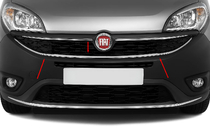 Fiat Doblo II 2010–2022 RVS sierlijst rondom het onderste grille (2015↗) foto 1
