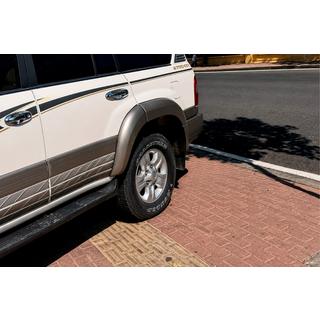 Set spatbordverbreders (10 stuks) Toyota Land Cruiser 100 1998–2007 foto 3