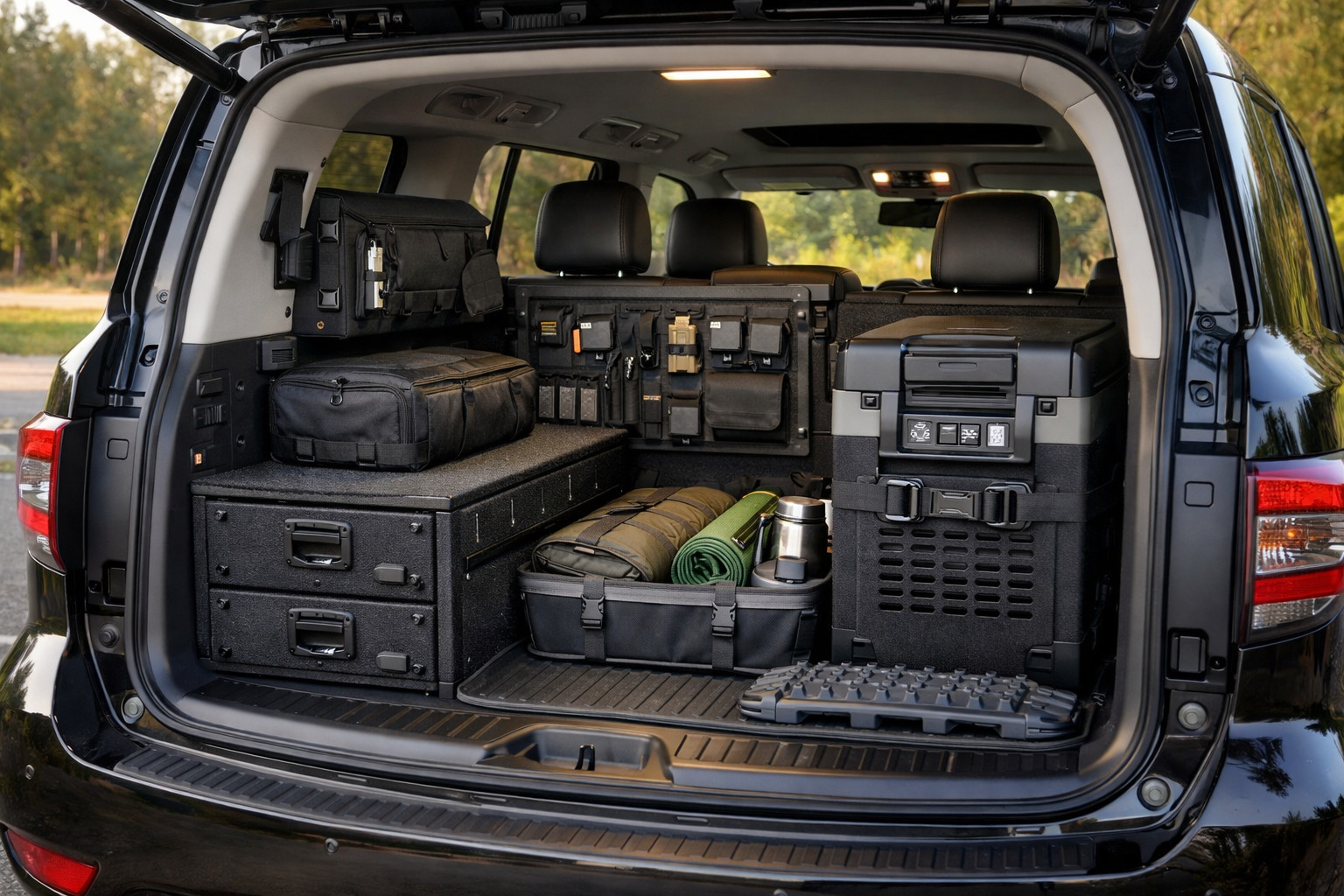 Wat je aan Nissan Patrol Y62 kunt verbeteren voor een schonere bagageruimte en lange reizen