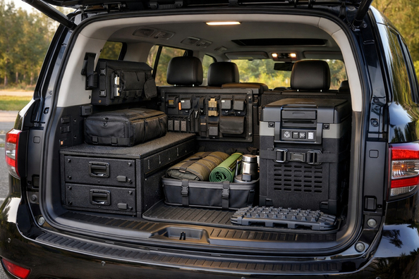 Wat je aan Nissan Patrol Y62 kunt verbeteren voor een schonere bagageruimte en lange reizen