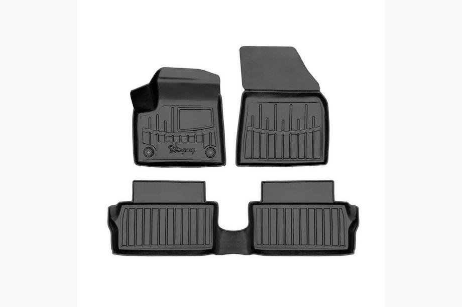 Citroen C3 X/e-С3 2022– Stingray 3D rubber vloermatten (voor e-C3, 3 stuks) Image