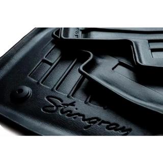 Rubberen automatten Stingray 3D (hybrid, 4 stuks)