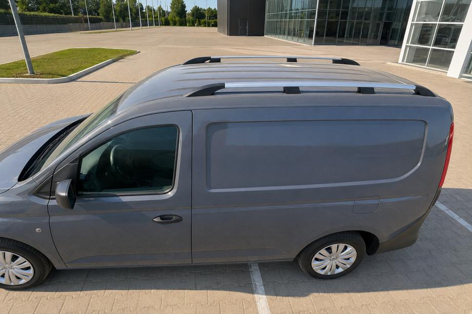 Volkswagen Caddy 2020– Chroom dakrails (Turks design) Image