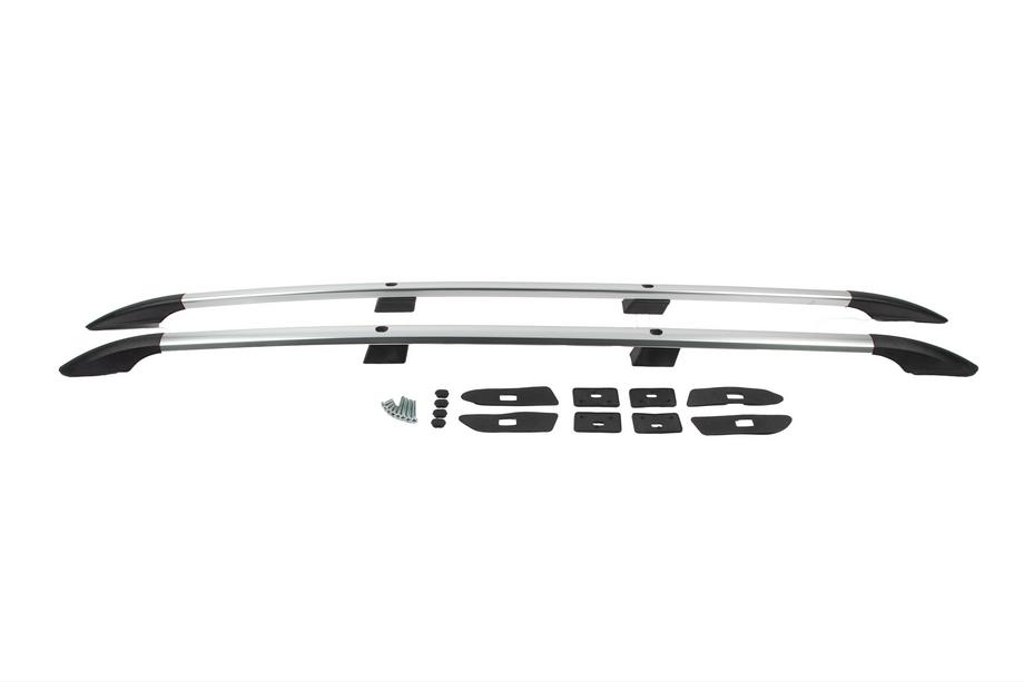 Volkswagen Caddy 2020– Chroom dakrails (Turks design) Standaard wielbasis, metalen voeten Foto 8