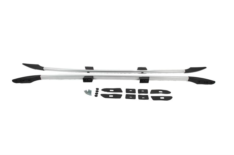 Ford Connect 2021– Chroom dakrails (Turks design) Standaard wielbasis, metalen voeten Foto 8