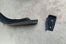 Honda Civic 1995–2001 Afgeprijsd Voorlipspoiler DPT V-2 (hoogglans zwart) foto 2