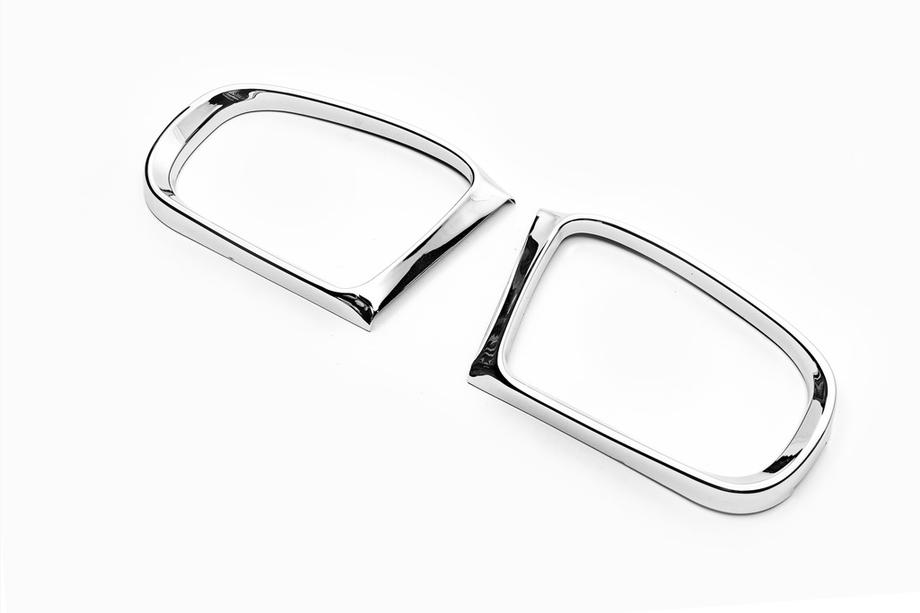 Mercedes S-Class W220 1998–2005 Spiegelrand (2 stuks, kunststof) Foto 3