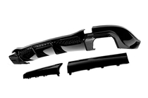 Mercedes S-class W223 2020– BRB achterdiffuser met uitlaattips foto 4