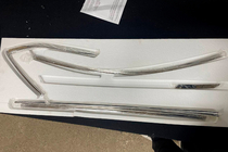 Hyundai Tucson TL 2016–2021 Complete raamomlijsting set (12 stuks, RVS) foto 2