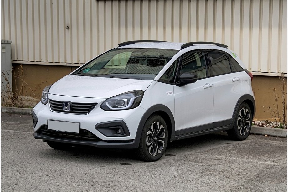 Honda FIT/Jazz 2020– Zwarte OEM dakrails (ABS-kunststof) Image
