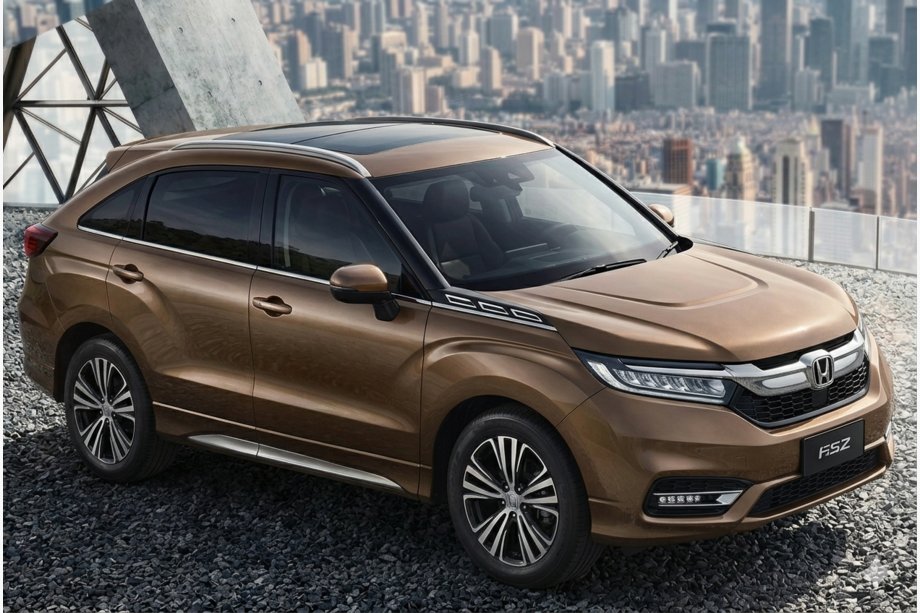 Honda UR-V 2016– OEM verchroomde dakrails (aluminium) Image