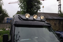 Ford Transit 2000–2014 Bovenbeugel Black (roestvrij staal) foto 1