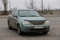 Chevrolet Lacetti 2003–2024 Frontbar ST008 Black (42 mm, RVS) foto 2