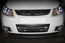 Suzuki SX4 2006–2013 Voorbumperbeschermbeugel ST008 Black (rvs) foto 1