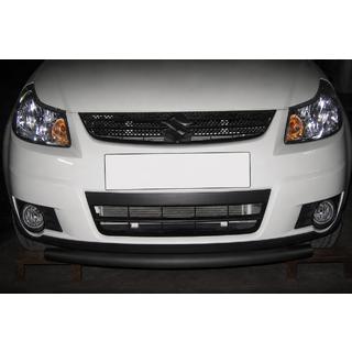 Voorbumperbeschermbeugel ST008 Black (rvs) Suzuki SX4 2006–2013