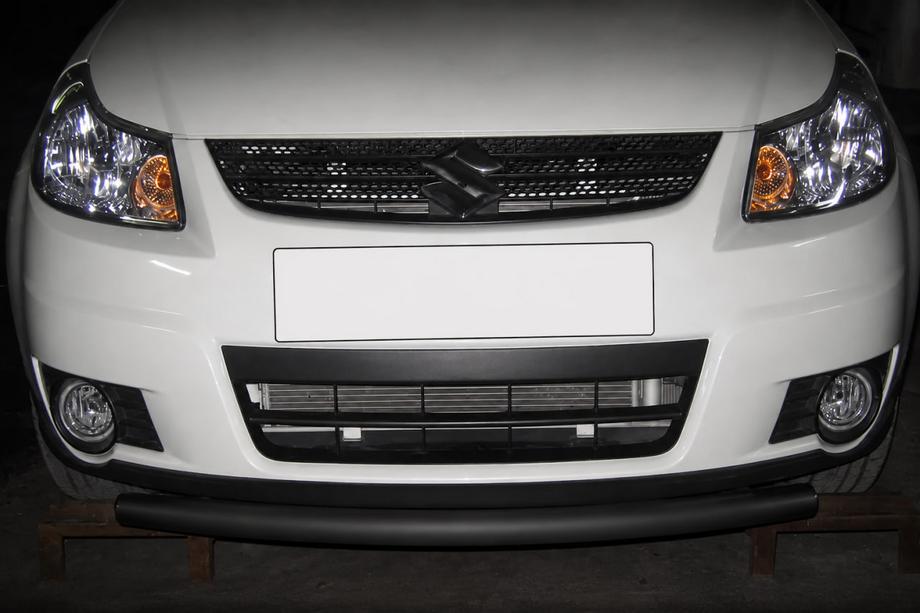 Suzuki SX4 2006–2013 Voorbumperbeschermbeugel ST008 Black (rvs) Image