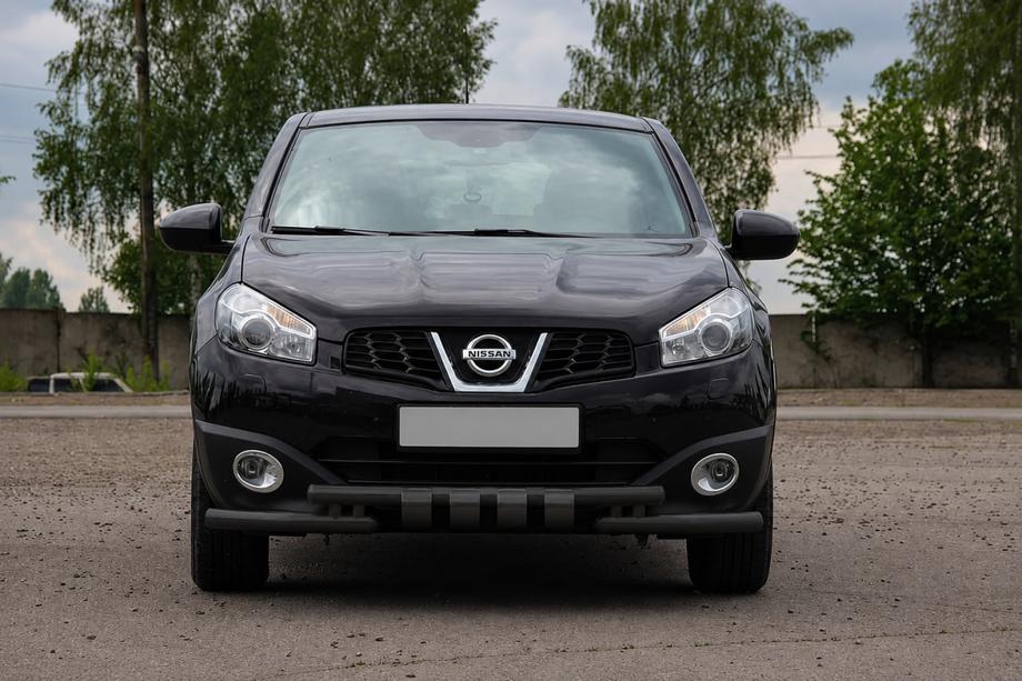 Nissan Qashqai 2010–2014 Voorbumperbeugel ST009-15 Black (RVS) Foto 2