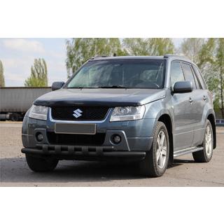 Voorste bullbar ST015 Black (RVS) Suzuki Grand Vitara 2005–2017 foto 3