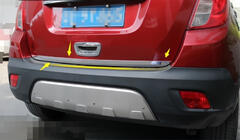 Opel Mokka 2012–2021 RVS kofferbakrand foto 2