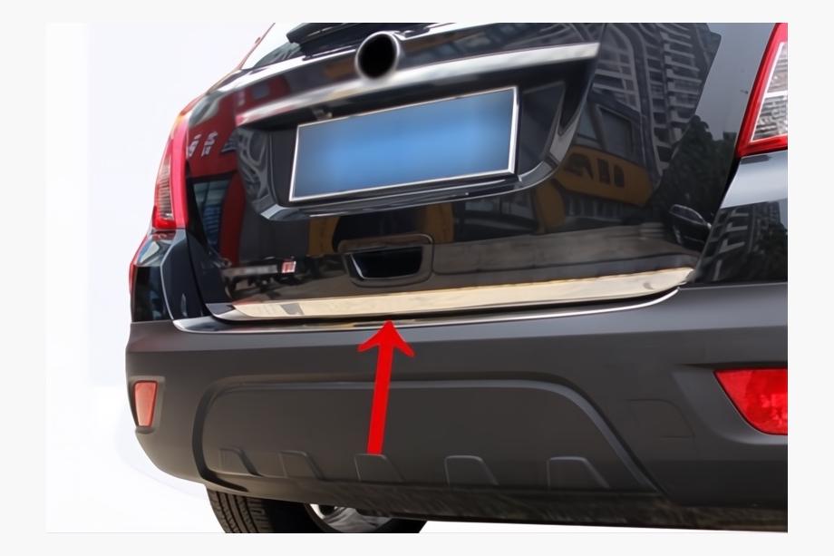 Opel Mokka 2012–2021 RVS kofferbakrand Image