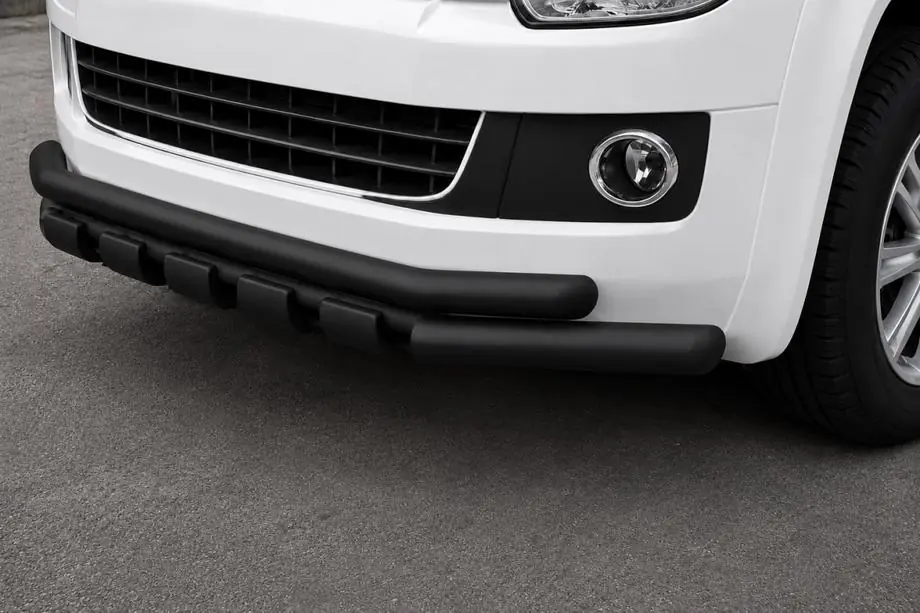 Volkswagen T5 Caravelle 2004–2010 Voorste bullbar ST015 Black (RVS) Image