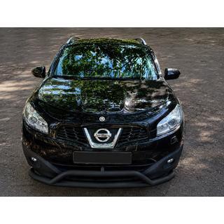 Bullbar voorzijde Black (roestvrij staal) Nissan Qashqai 2010–2014
