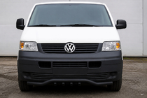Volkswagen T5 Multivan 2003–2010 RVS frontbar Wave-Grill ST007-1 Black (RVS) foto 1