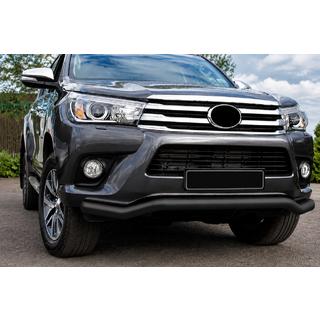 Frontbar ST007 Black (RVS) Toyota Hilux 2015–
